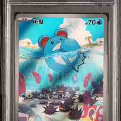 PSA 10] Pokemon Card “Marill” sv2P 073/071 AR Korean Ver – K-TCG