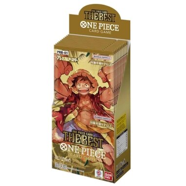 One Piece Cards “The Best” PRB-01 Booster Box Japanese Version – K-TCG