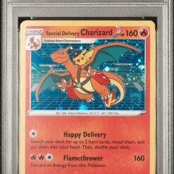 PSA 9] Pokemon Card “Special Delivery Charizard” SWSH075 English